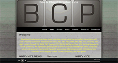 Desktop Screenshot of blackcloudproductions.com